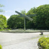 芹ヶ谷公園の彫刻噴水・シーソー