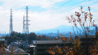 小山内裏公園からの眺望